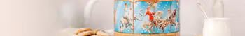 Maria Confeitaria "Carusel Music Cookie Tin"  tekakor