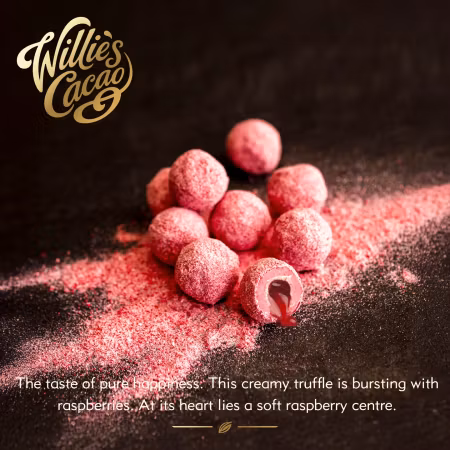 Willie's Cacao- Raspberry Truffle