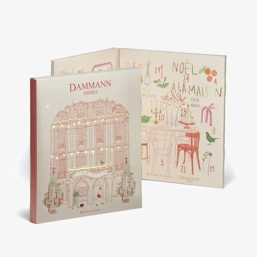 Dammann Frères- Julkalender Adventskalender med te 2026