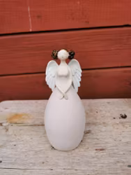 Ängel Leia vit
