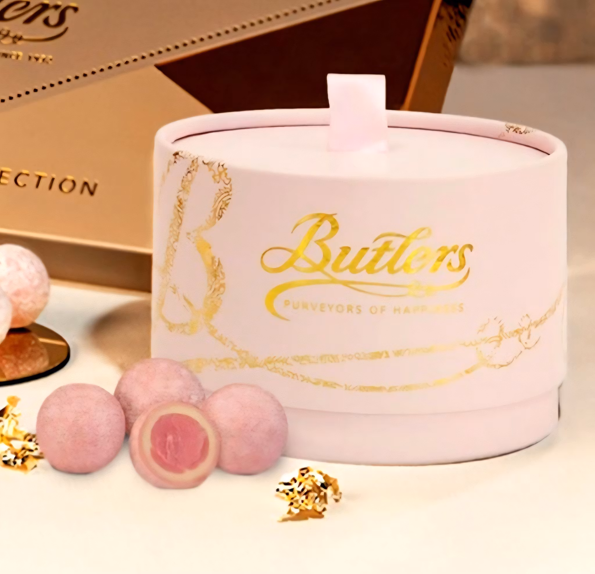 Chokladask - Marc de Champagne tryfflar