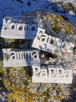 Mamma,Pappa, Mormor eller Farmor Du är bäst