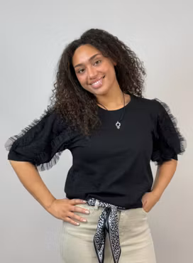 Tuff T-shirt med häftig detalj