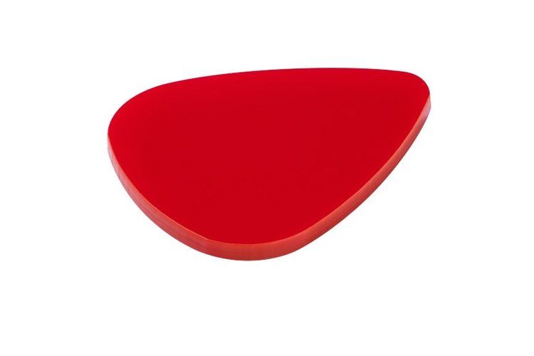 Akrylskiva Gjuten PMMA GS (3 mm ) Röd PMS 200
