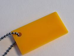 Akrylskiva Gjuten PMMA GS (3 mm ) Gul