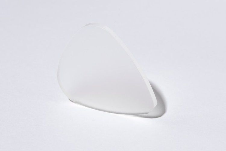 Akrylskiva Gjuten PMMA GS (8 mm ) Elegance Duo Clear med 2 sidor matt