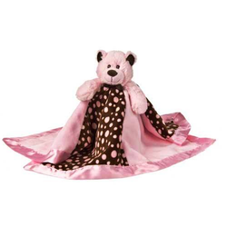 Doppresent till flicka - Gosefilt rosa nalle