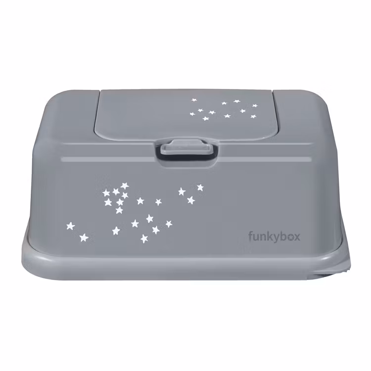 Tips till dop - present kille grå Funkybox