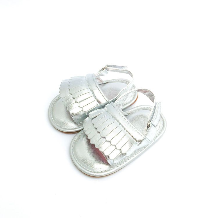 Babyskor Sommar Sandal Silver 0-6 mån