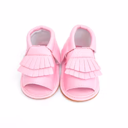Babyskor 3-6 mån - Skor till bebis SOMMAR Rosa