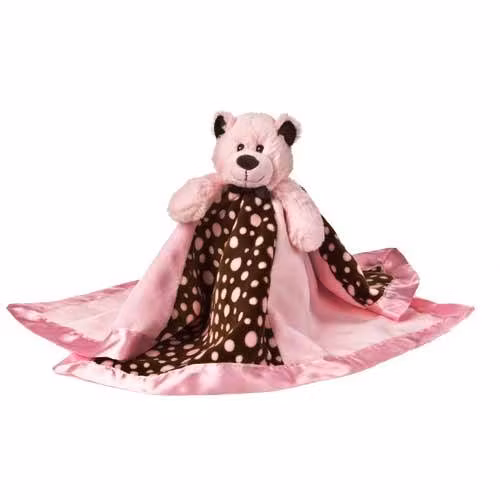 Doppresent flicka presentask Funkybox ToGo vit & Snuttefilt Nalle rosa