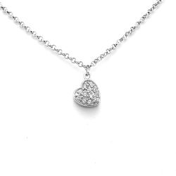 Doppresent flicka - Silverarmband HJÄRTA