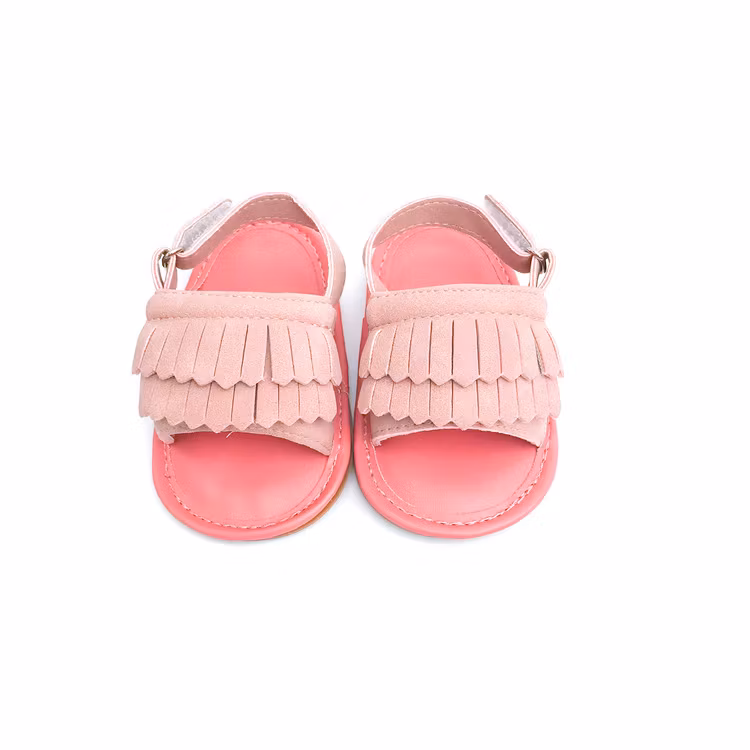 Doppresent flicka - Babysandal 3-6 mån Dusty Rose