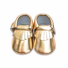 Doppresent pojke - Babyskor 6-12 mån Classic Metallic