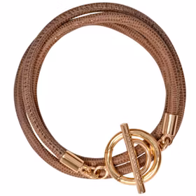 Armband - Wrap Bracelet Beige MEDIUM