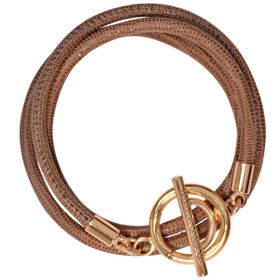 Armband - Wrap Bracelet Beige LARGE