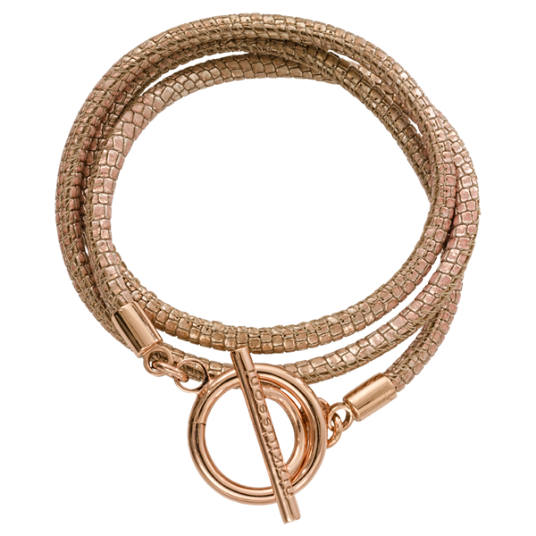 Armband - Wrap Bracelet Shimmer Rosé MEDIUM