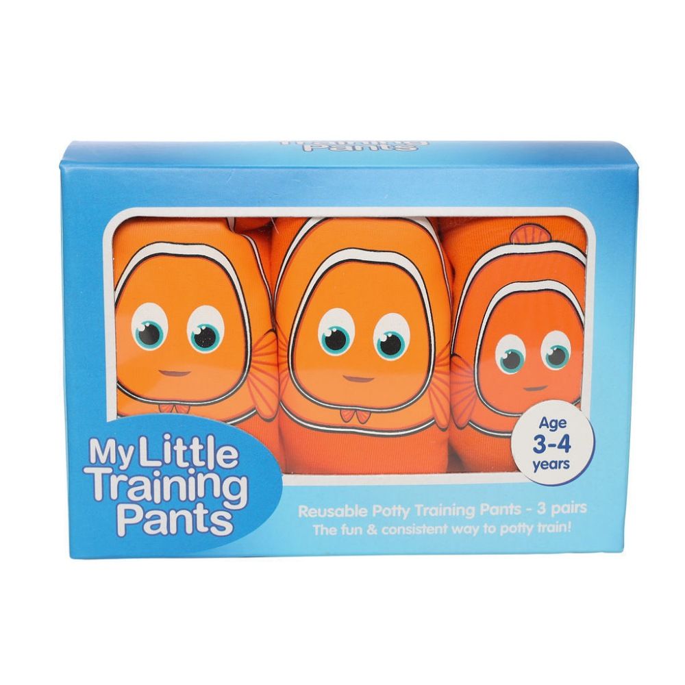 Potträningsbyxor Clownfisk 3-pack 18-24 mån - Outletvara