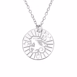 Doppresent pojke - Halsband Stjärntecken Stenbocken i äkta silver