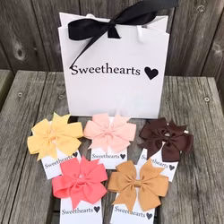 Sweethearts Hårrosetter - Presentkit Retro