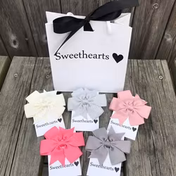 Sweethearts Hårrosetter - Presentkit Dusty