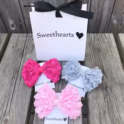 Sweethearts Hårrosetter - Presentkit Vintage