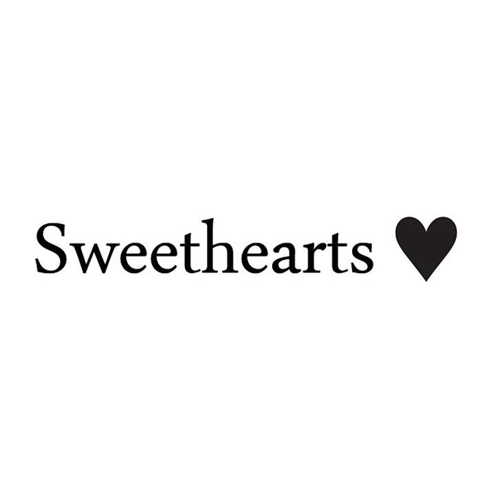 Hårrosett medium - Sweethearts Classic NOUGAT