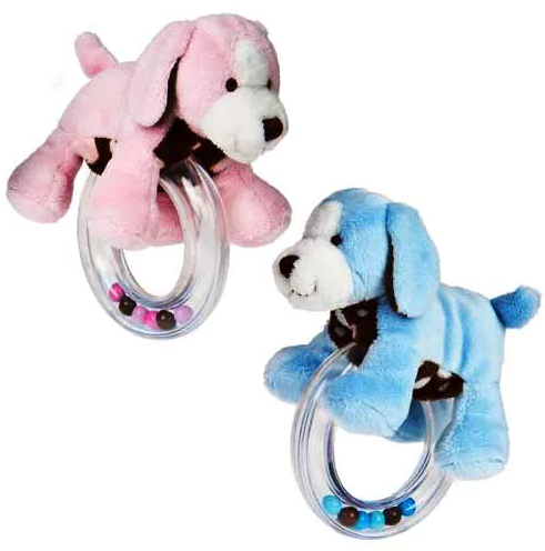 Skallra Rosa Hund
