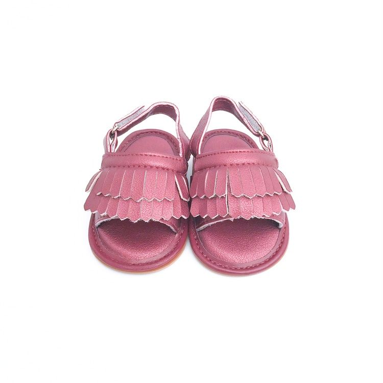 Babyskor Sandal Plommon 6-12 mån