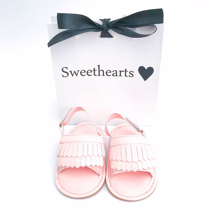 Bebis första skor Sandal Rosa 6-12 mån