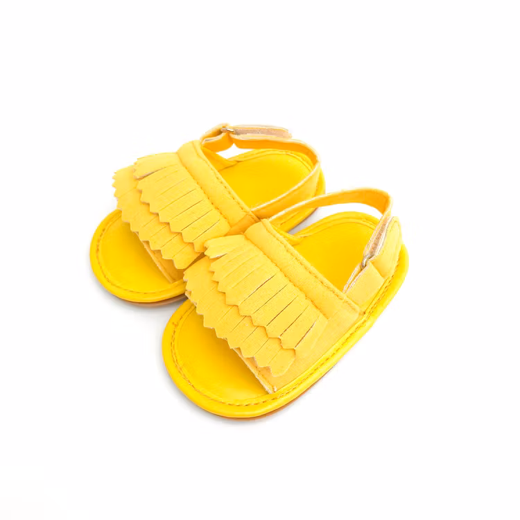 Babyskor Sommar Sandal Gul 6-12 mån