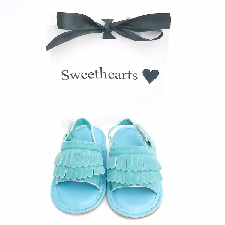 Bebis första skor Sandal Turkos 6-12 mån