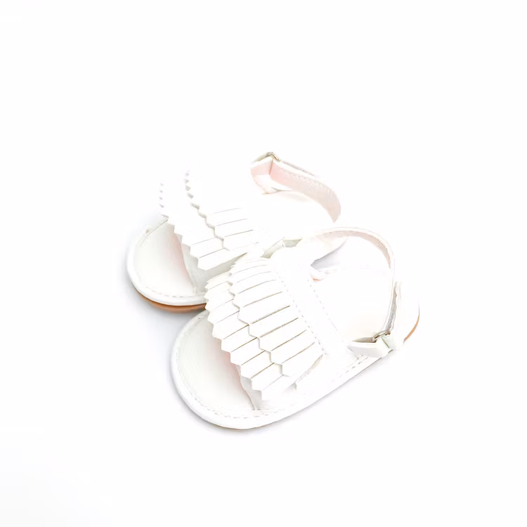 Babyskor Sommar Sandal Vit 6-12 mån