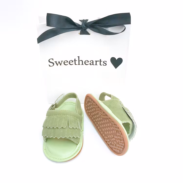 Sko till bebis Sandal Grön 6-12 mån