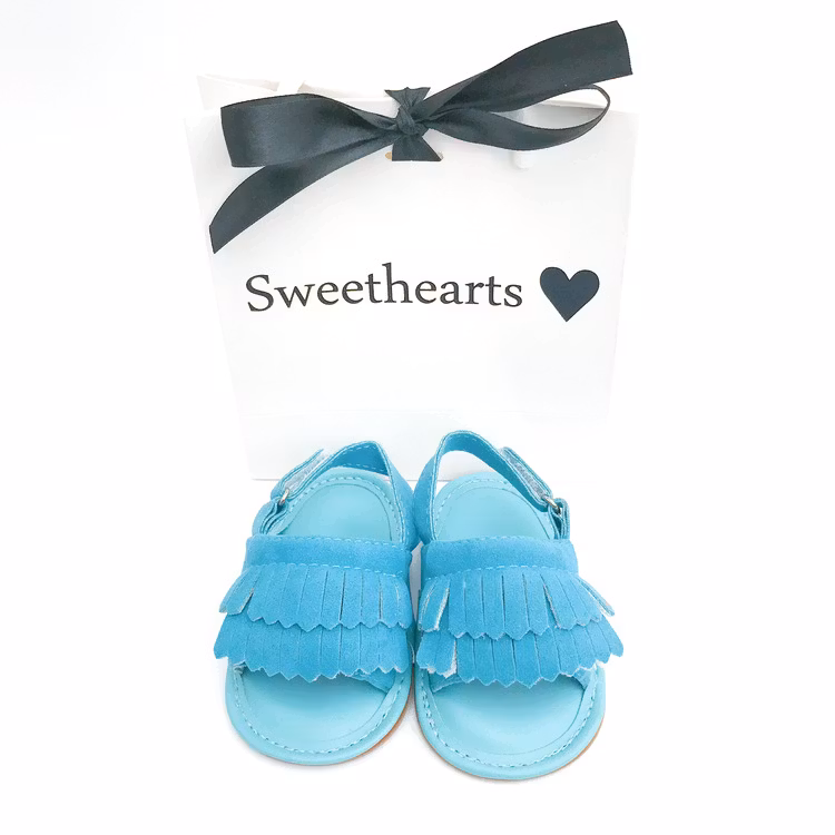 Bebis första skor Sandal Blå 6-12 mån