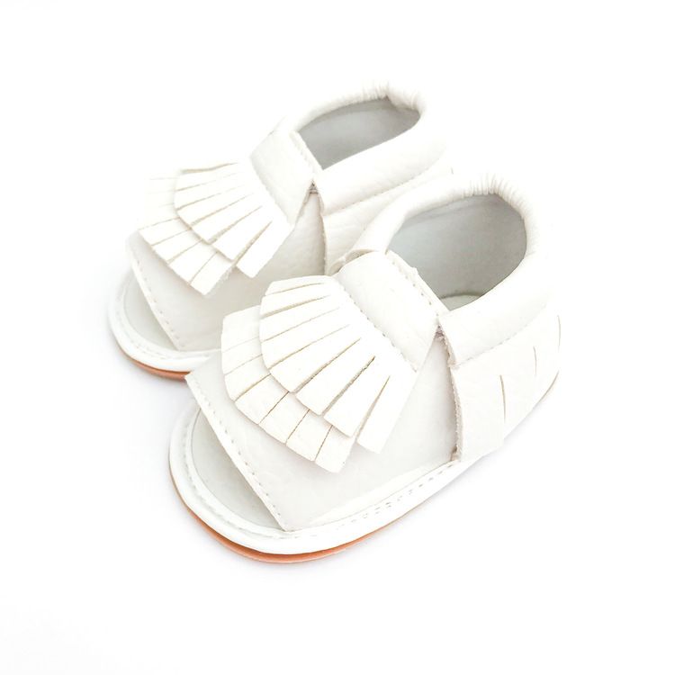Babyskor Sandaler Sommar Vit 6-12 mån