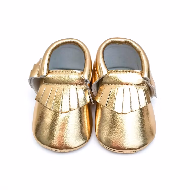 Babyskor Classic Metallic Guld 6-12 mån