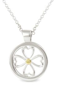Silverhalsband "Lucky in Love" i äkta 925 sterling silver