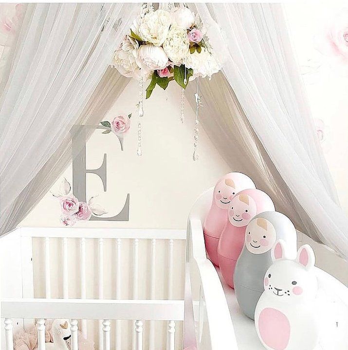 Rosa & Bo i pastel pink är ljuvligt söta i babyrummet