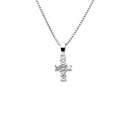 Silverhalsband GLITTERKORS - Sweethearts halsband för barn
