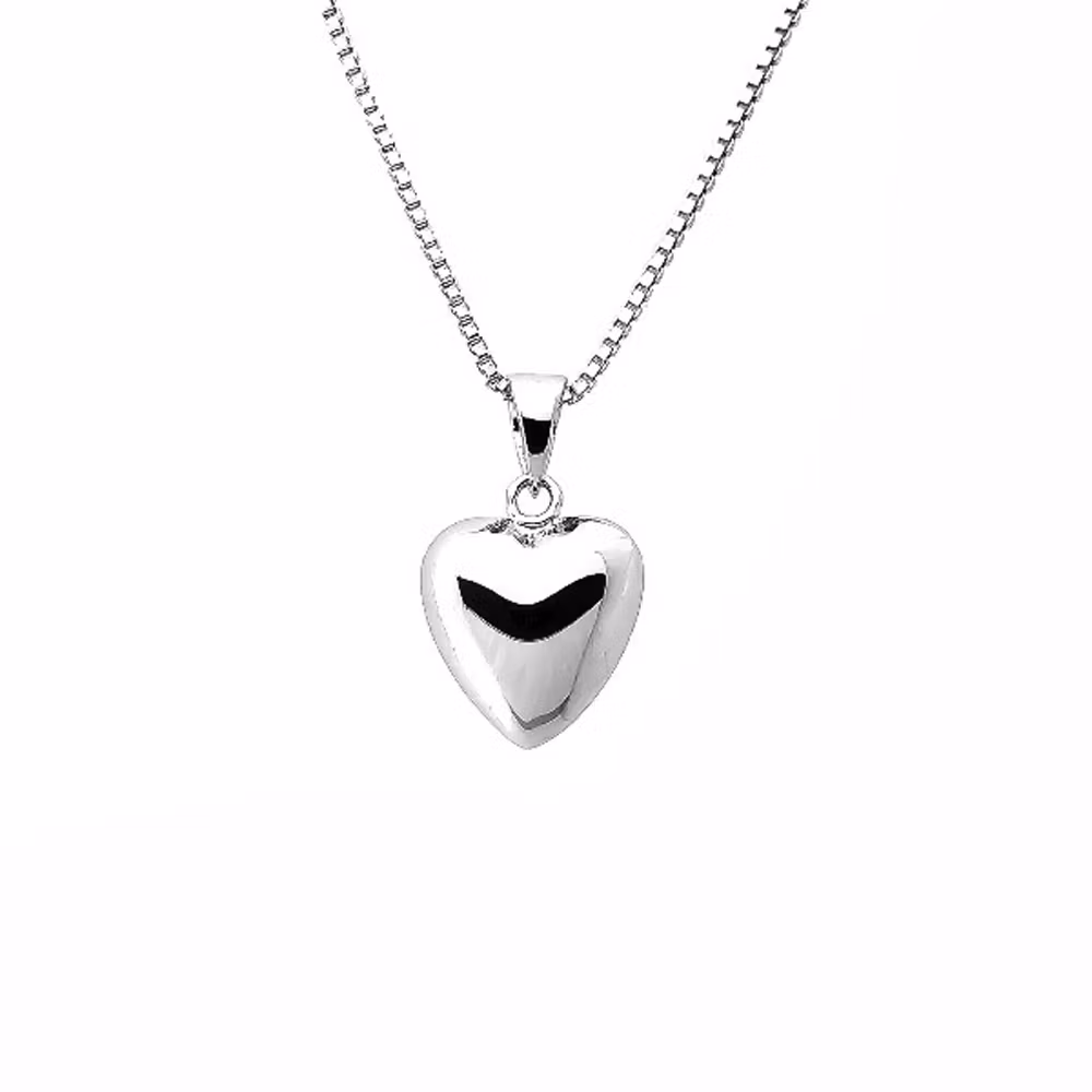 Sweethearts halsband - Klassiskt Silverhjärta till barn
