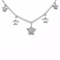 Silverarmband STJÄRNOR - Sweethearts armband till barn