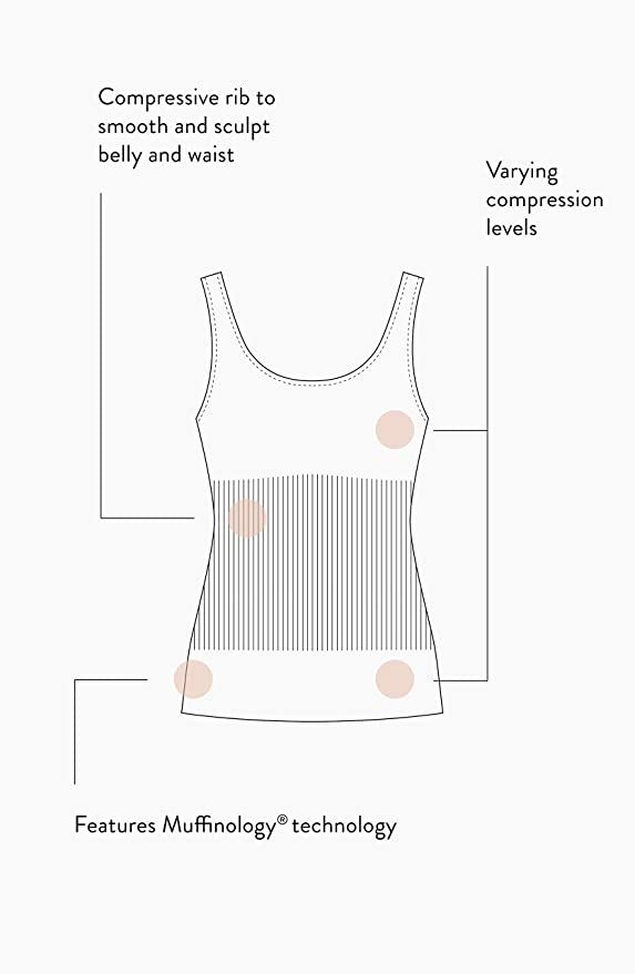 Small Nude - Figurformande linne Round neck från Belly Bandit