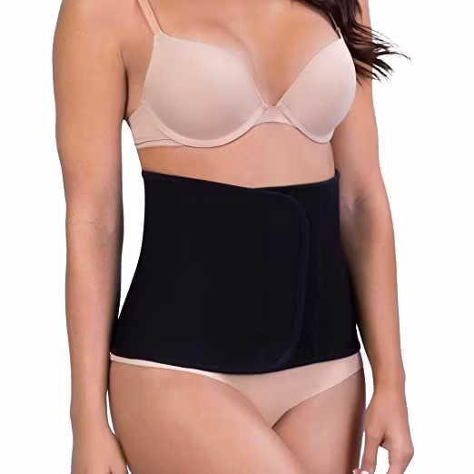 Maggördel efter förlossning Bamboo Black X-Small