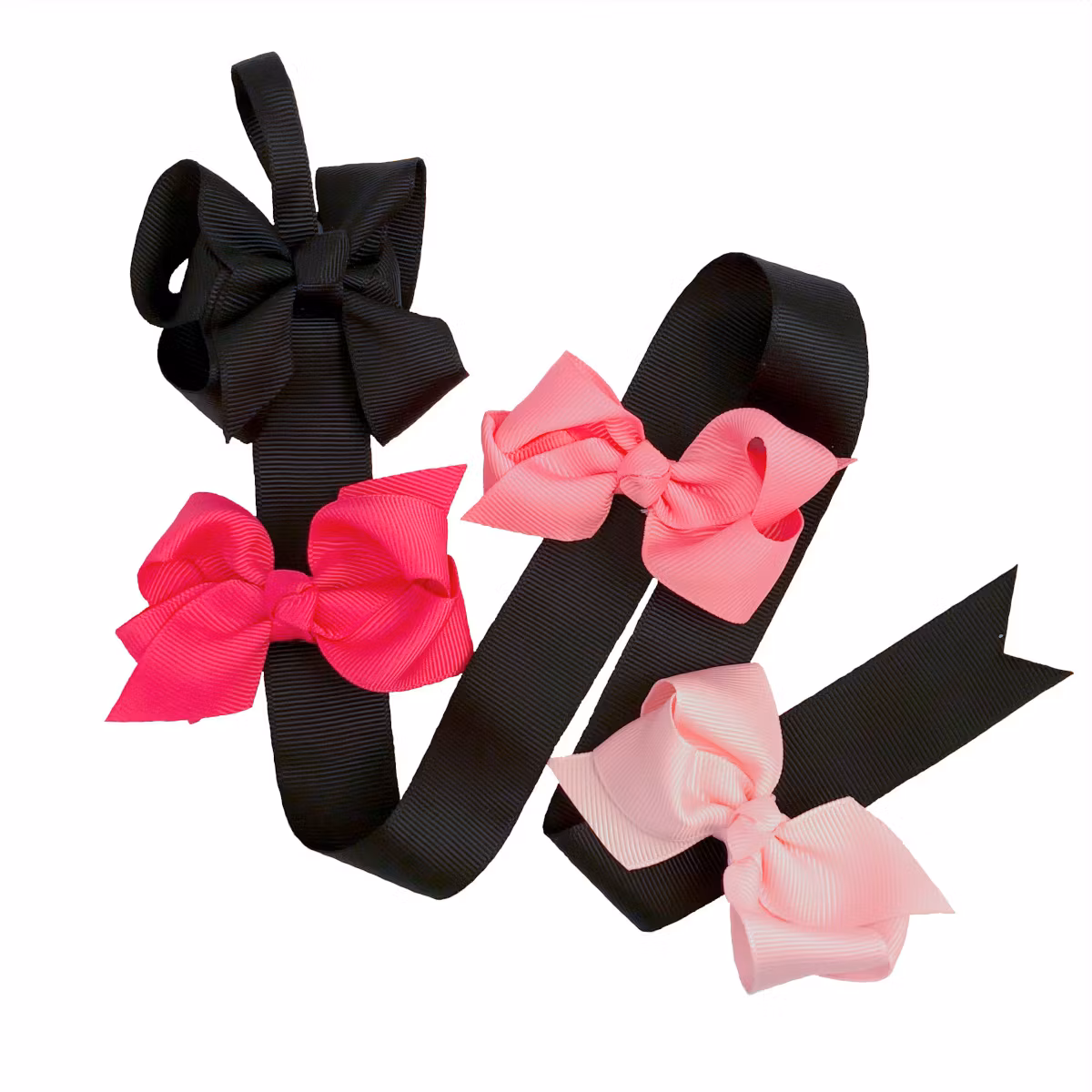 Rosettshop - Hårrosett large 15cm Classic NOUGAT