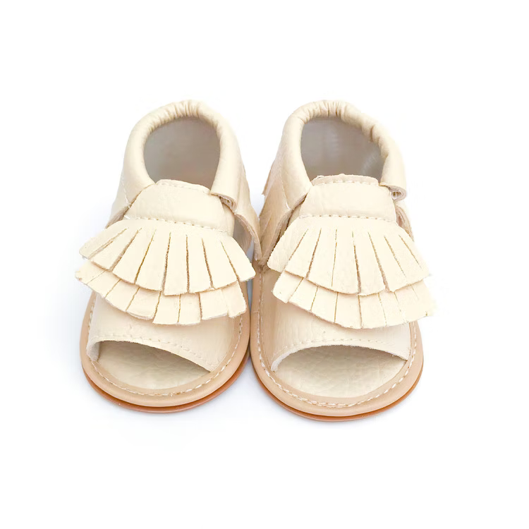 Babyskor 3-6 mån - Skor till bebis SOMMAR Creme