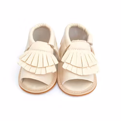 Babyskor 3-6 mån - Skor till bebis SOMMAR Creme