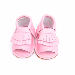 Babyskor 6-12 mån - Skor till bebis SOMMAR Rosa