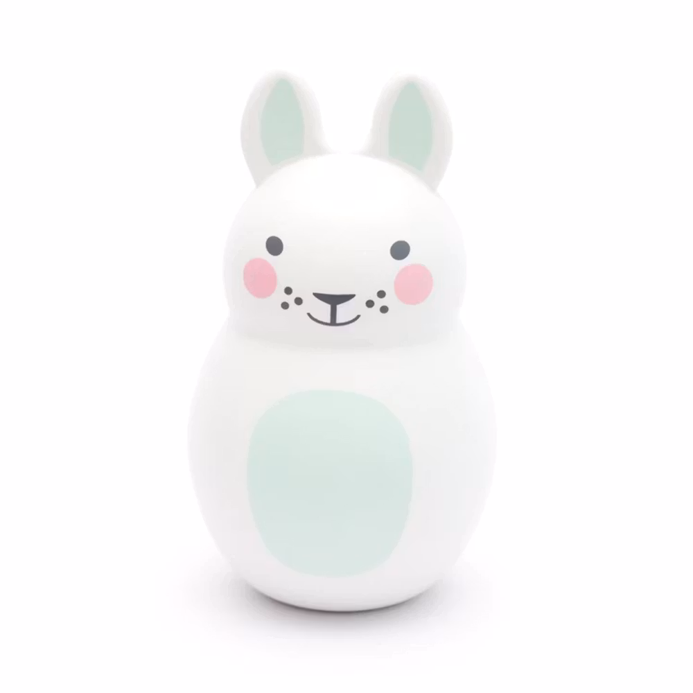 Bebispresent - Rosa & Bo Skallra Kanin Mint