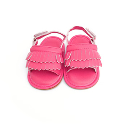 Babyskor 6-12 mån - Skor till bebis SANDAL Cerise